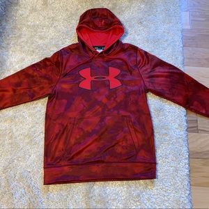 UNDER ARMOUR COLDGEAR MEN’S HOODED SWEATSHIRT SZ M